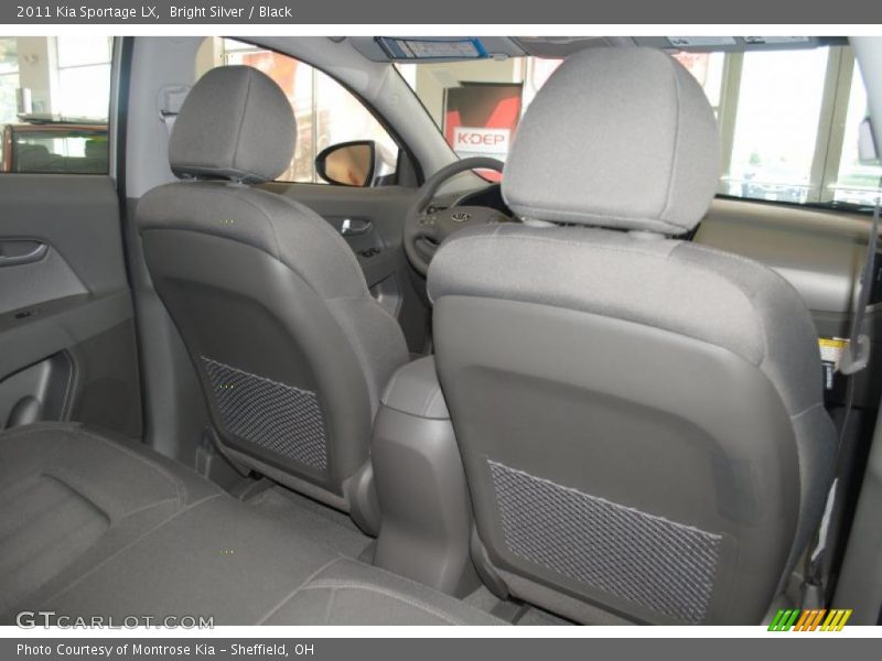 Bright Silver / Black 2011 Kia Sportage LX