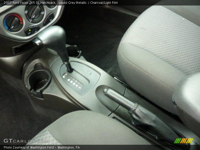 Liquid Grey Metallic / Charcoal/Light Flint 2007 Ford Focus ZX5 SE Hatchback