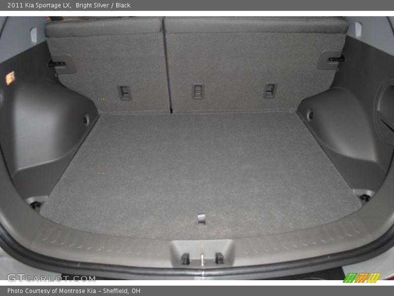 Bright Silver / Black 2011 Kia Sportage LX