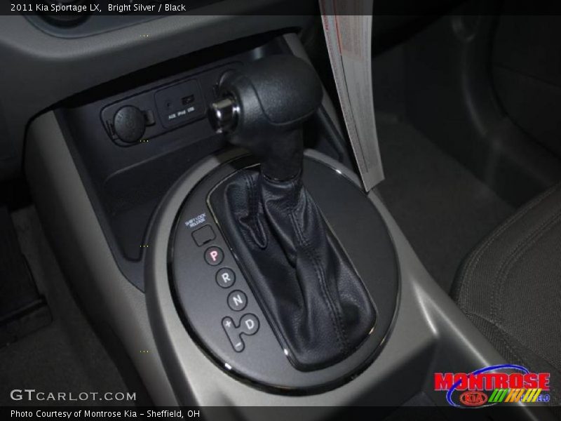 Bright Silver / Black 2011 Kia Sportage LX