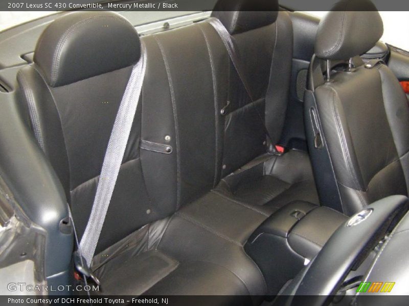 Mercury Metallic / Black 2007 Lexus SC 430 Convertible