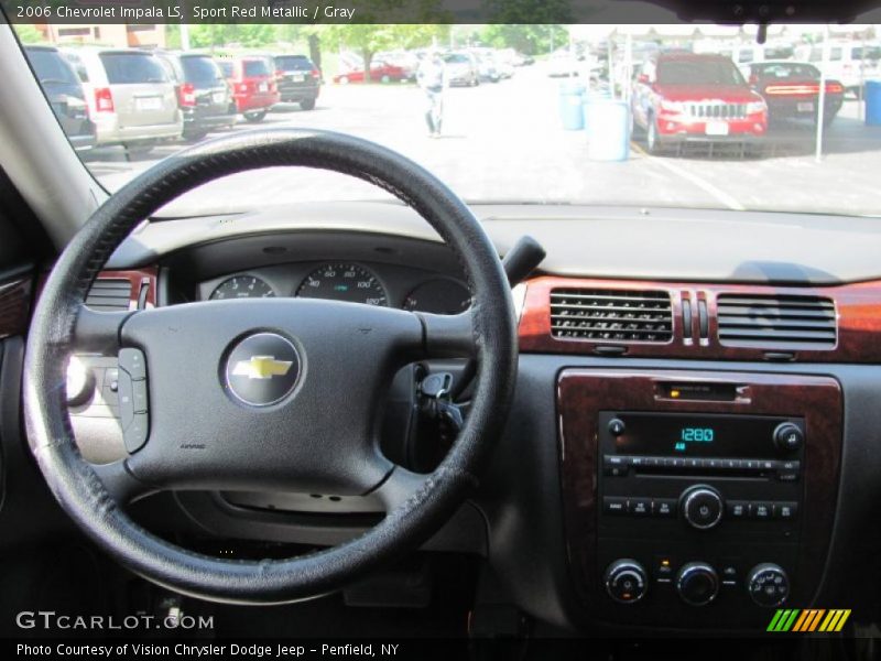 Sport Red Metallic / Gray 2006 Chevrolet Impala LS