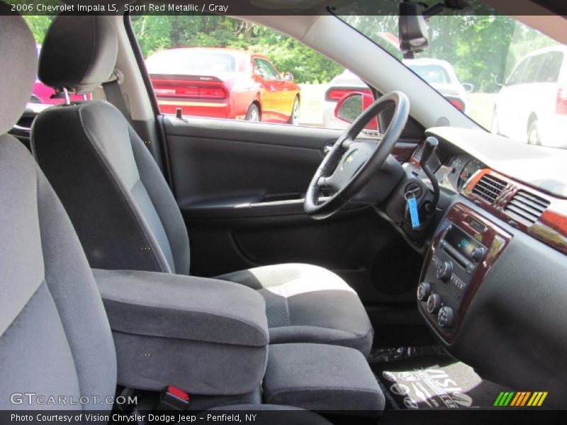 Sport Red Metallic / Gray 2006 Chevrolet Impala LS