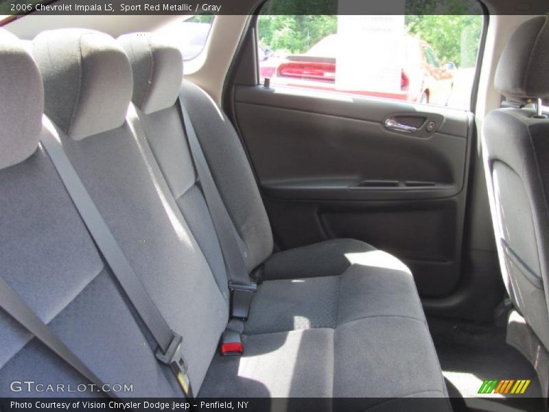 Sport Red Metallic / Gray 2006 Chevrolet Impala LS