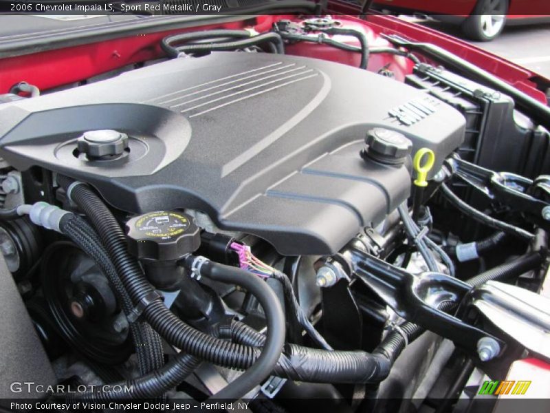 Sport Red Metallic / Gray 2006 Chevrolet Impala LS