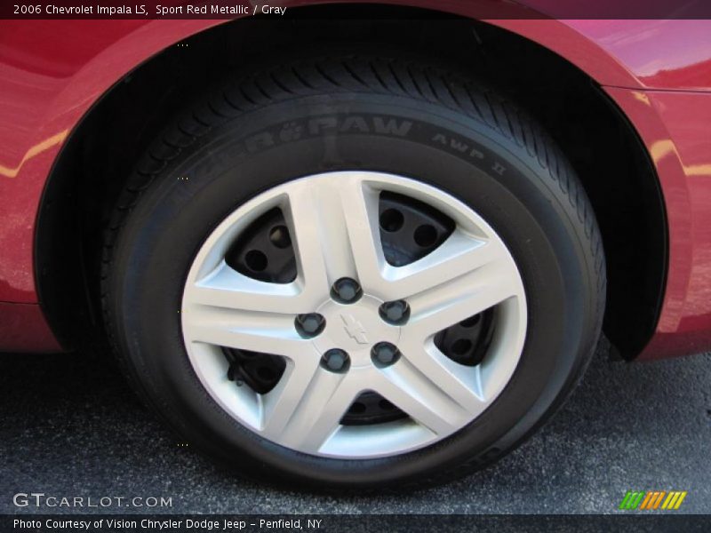 Sport Red Metallic / Gray 2006 Chevrolet Impala LS