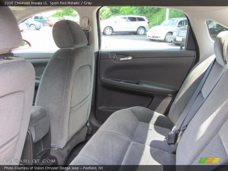 Sport Red Metallic / Gray 2006 Chevrolet Impala LS