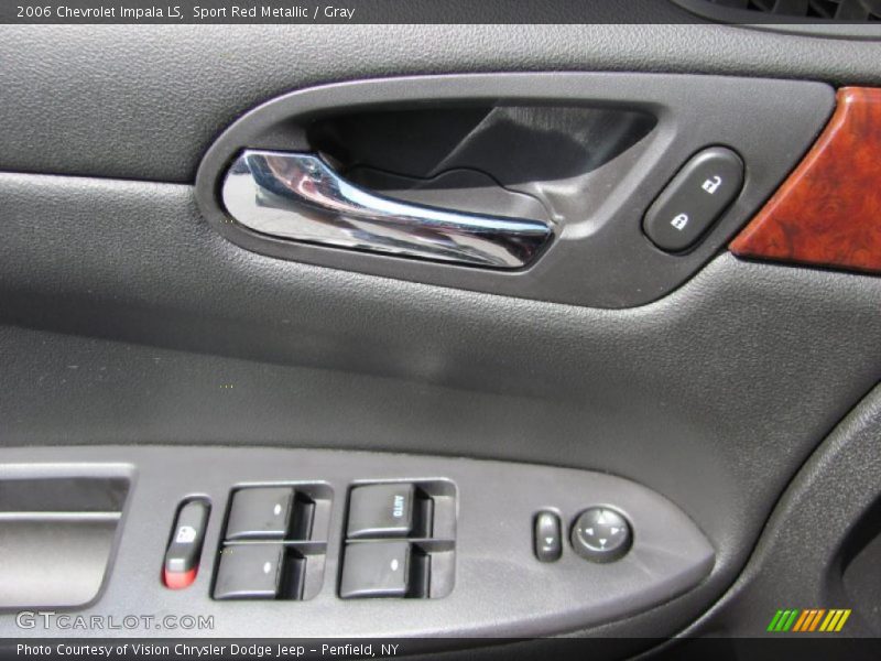 Sport Red Metallic / Gray 2006 Chevrolet Impala LS