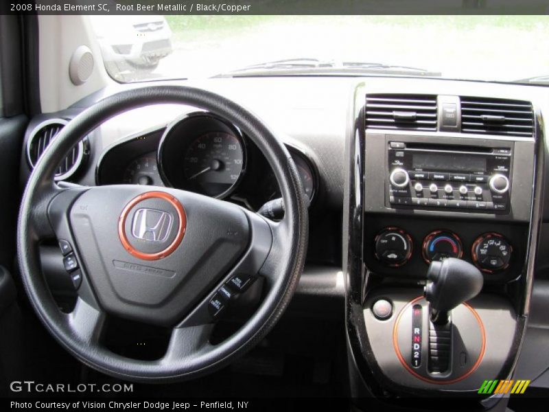 Root Beer Metallic / Black/Copper 2008 Honda Element SC