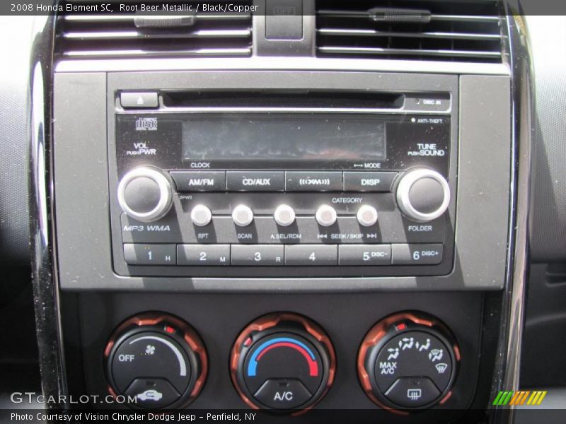 Root Beer Metallic / Black/Copper 2008 Honda Element SC