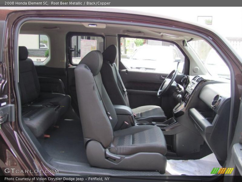 Root Beer Metallic / Black/Copper 2008 Honda Element SC