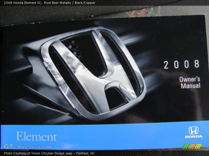 Root Beer Metallic / Black/Copper 2008 Honda Element SC