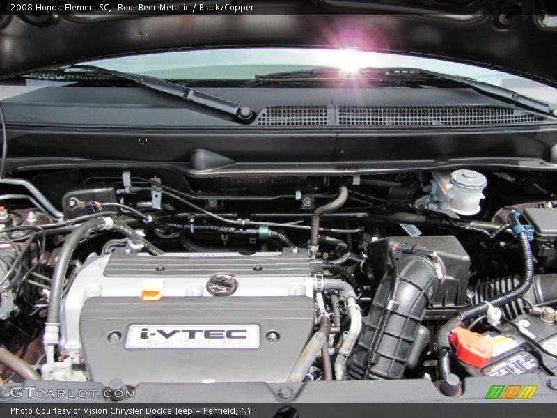 Root Beer Metallic / Black/Copper 2008 Honda Element SC