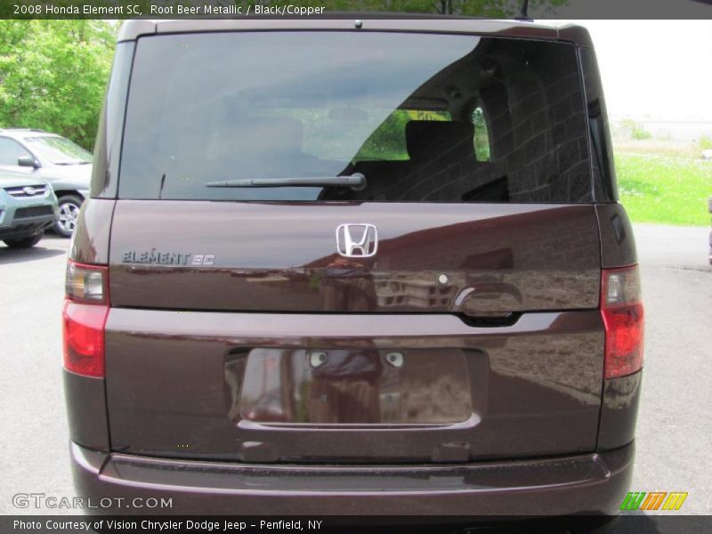 Root Beer Metallic / Black/Copper 2008 Honda Element SC