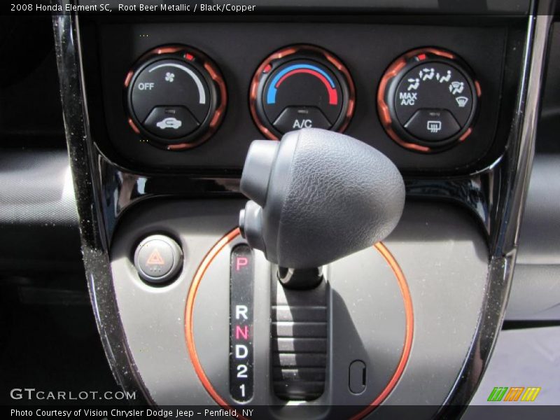 Root Beer Metallic / Black/Copper 2008 Honda Element SC