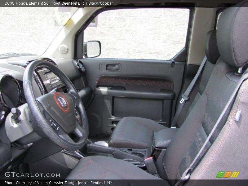 Root Beer Metallic / Black/Copper 2008 Honda Element SC