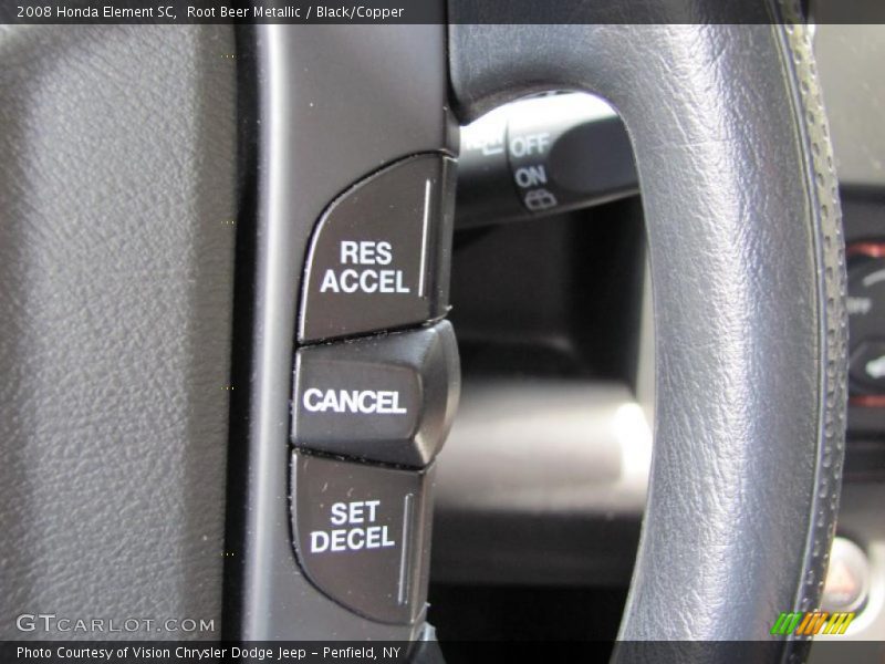 Root Beer Metallic / Black/Copper 2008 Honda Element SC