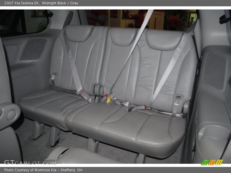 Midnight Black / Gray 2007 Kia Sedona EX
