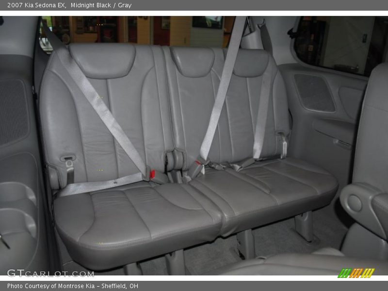 Midnight Black / Gray 2007 Kia Sedona EX