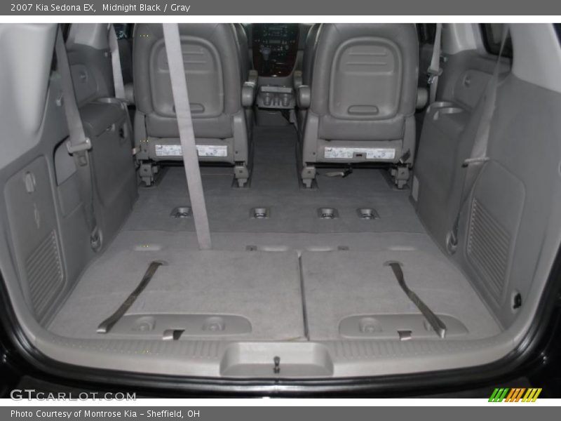 Midnight Black / Gray 2007 Kia Sedona EX