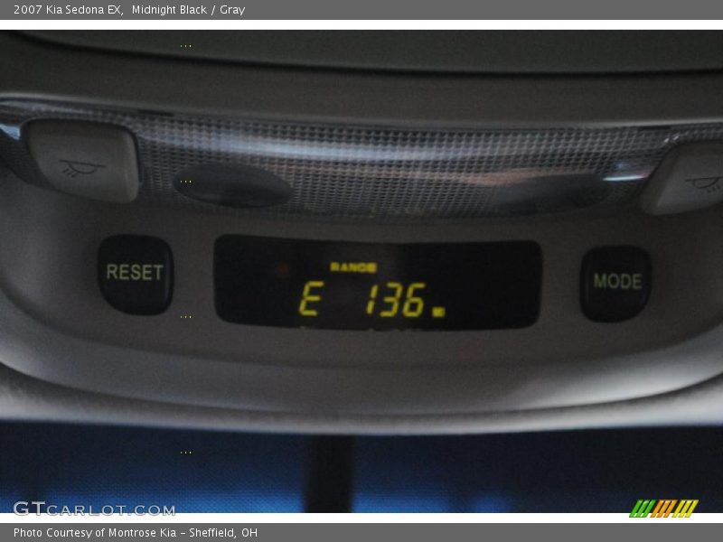 Midnight Black / Gray 2007 Kia Sedona EX