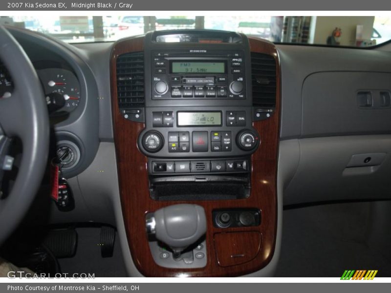 Midnight Black / Gray 2007 Kia Sedona EX