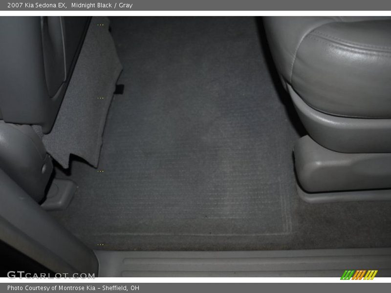 Midnight Black / Gray 2007 Kia Sedona EX