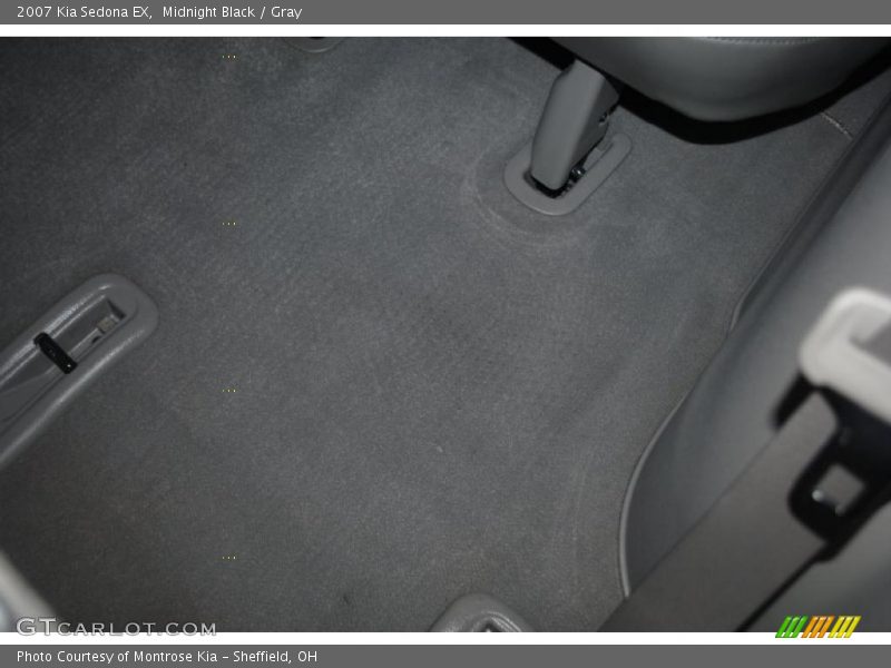 Midnight Black / Gray 2007 Kia Sedona EX