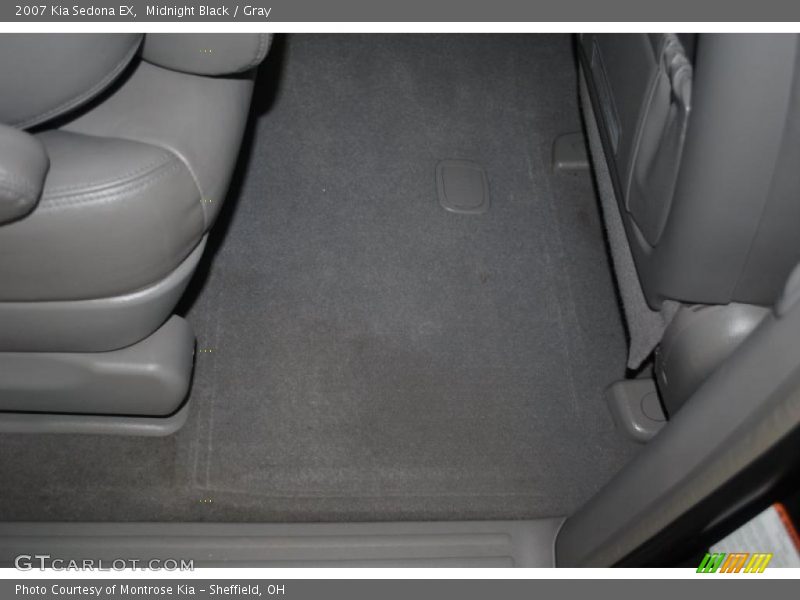 Midnight Black / Gray 2007 Kia Sedona EX