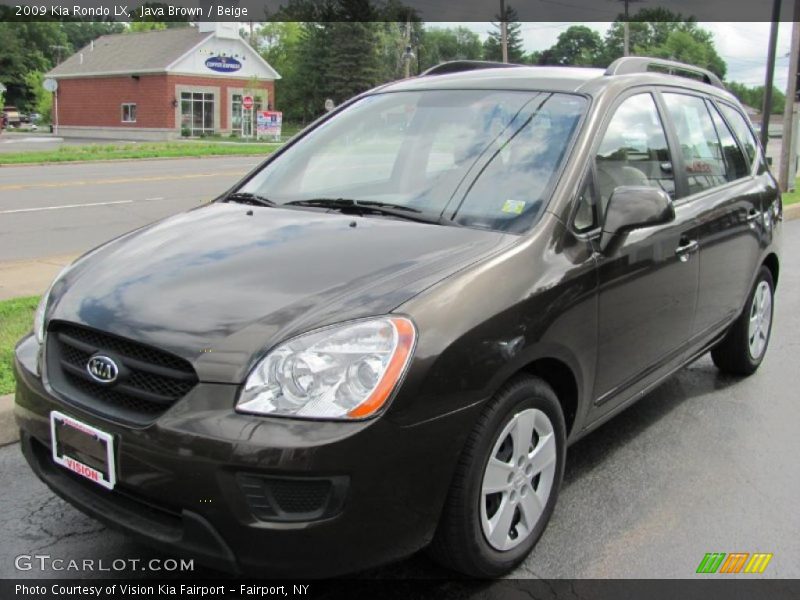 Java Brown / Beige 2009 Kia Rondo LX