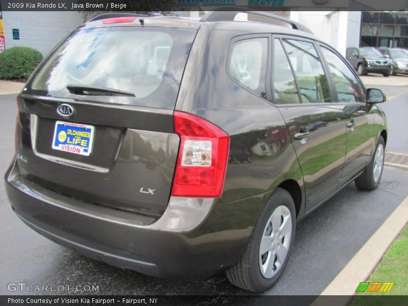 Java Brown / Beige 2009 Kia Rondo LX