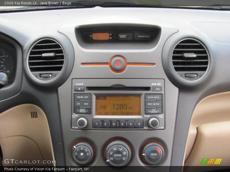 Java Brown / Beige 2009 Kia Rondo LX