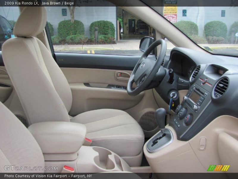 Java Brown / Beige 2009 Kia Rondo LX