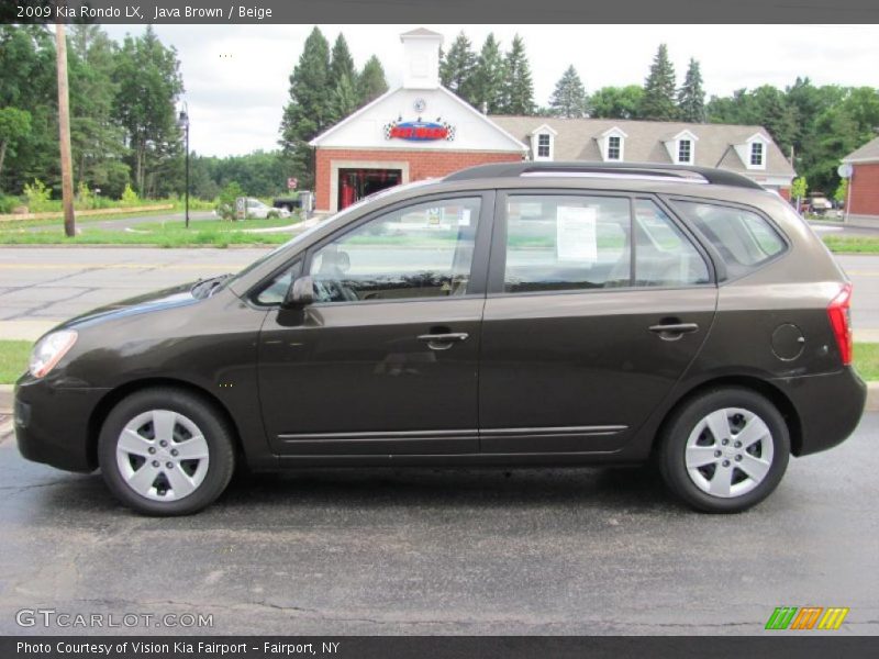 Java Brown / Beige 2009 Kia Rondo LX