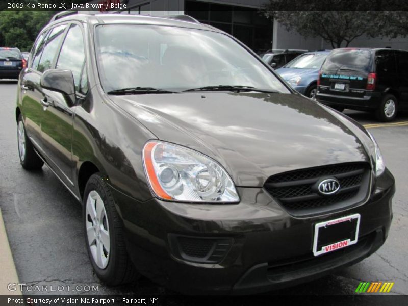 Java Brown / Beige 2009 Kia Rondo LX