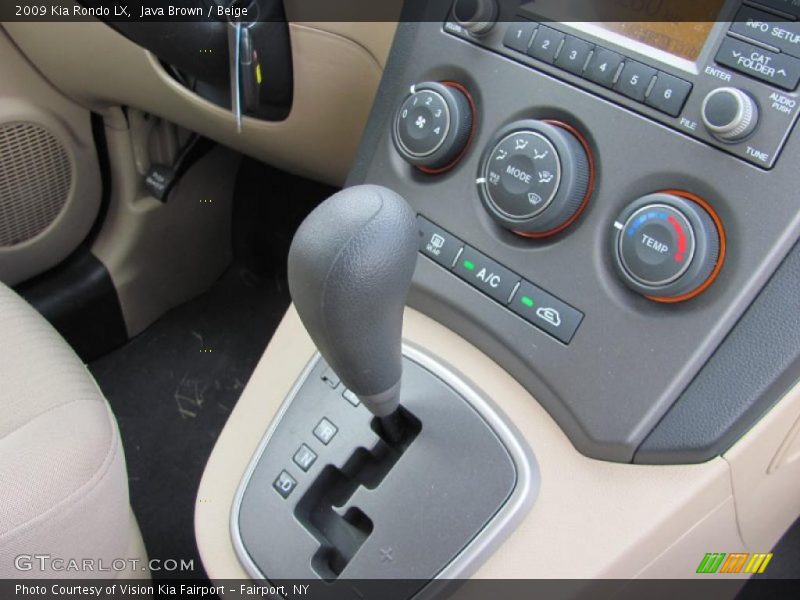 Java Brown / Beige 2009 Kia Rondo LX