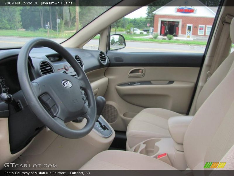 Java Brown / Beige 2009 Kia Rondo LX