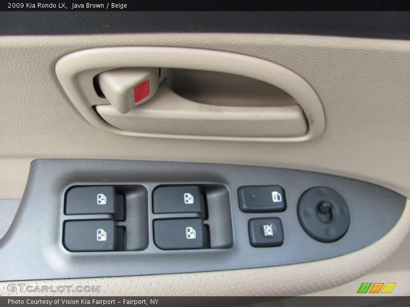 Java Brown / Beige 2009 Kia Rondo LX