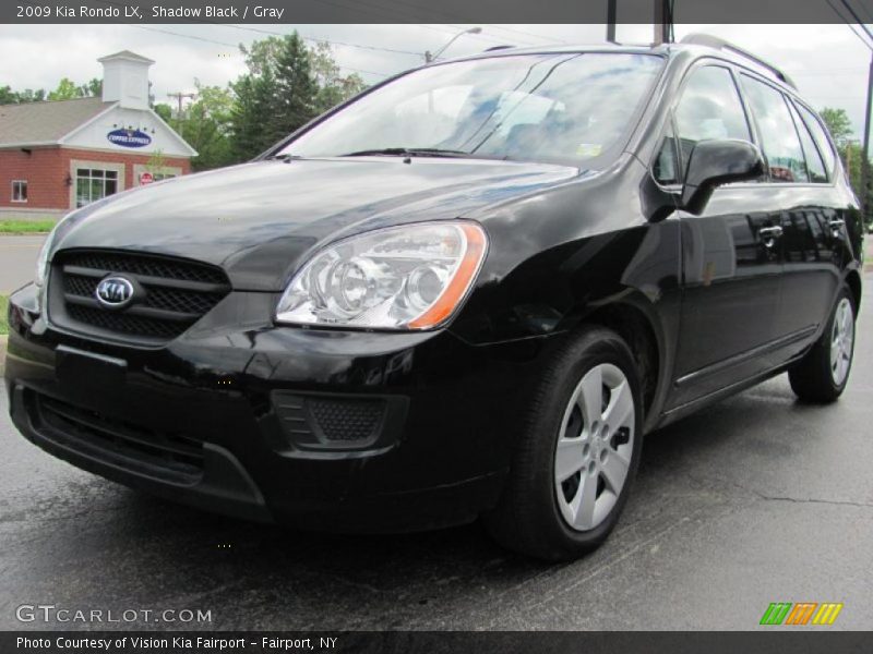Shadow Black / Gray 2009 Kia Rondo LX