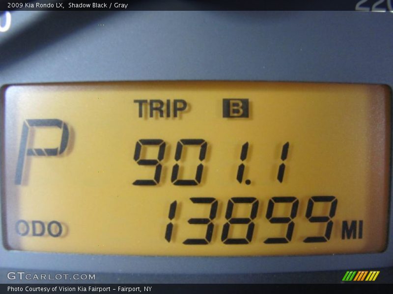 Shadow Black / Gray 2009 Kia Rondo LX