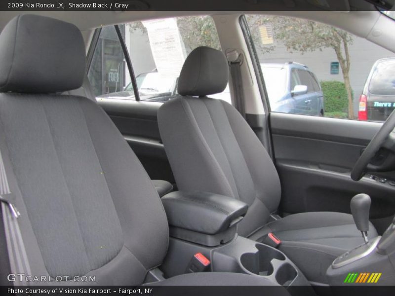 Shadow Black / Gray 2009 Kia Rondo LX