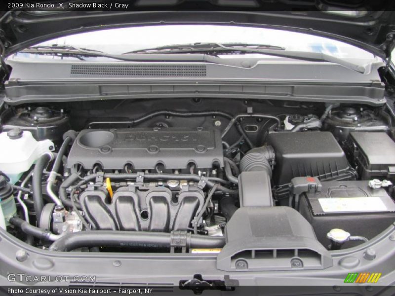 Shadow Black / Gray 2009 Kia Rondo LX