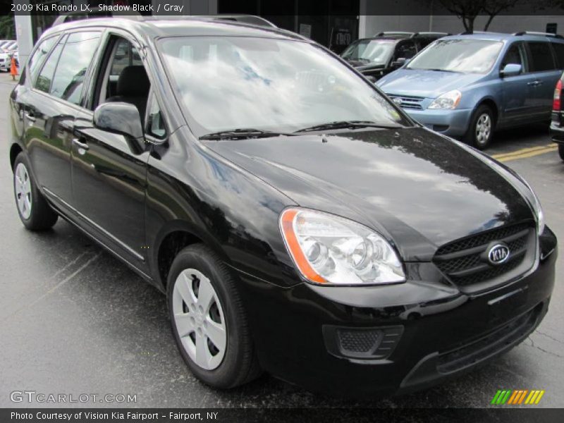 Shadow Black / Gray 2009 Kia Rondo LX