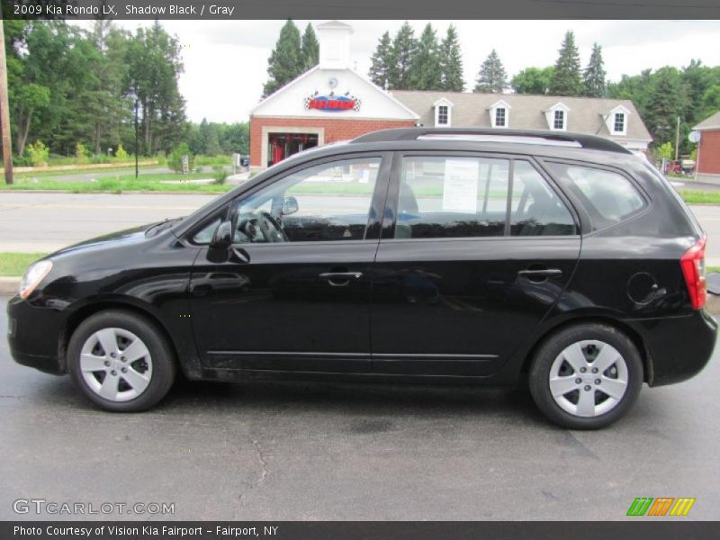 Shadow Black / Gray 2009 Kia Rondo LX