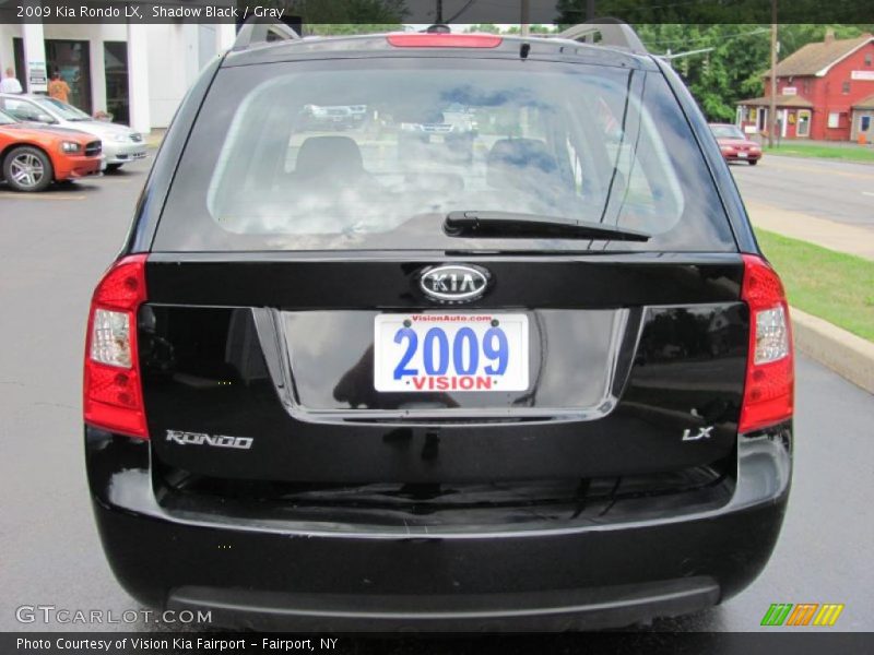 Shadow Black / Gray 2009 Kia Rondo LX