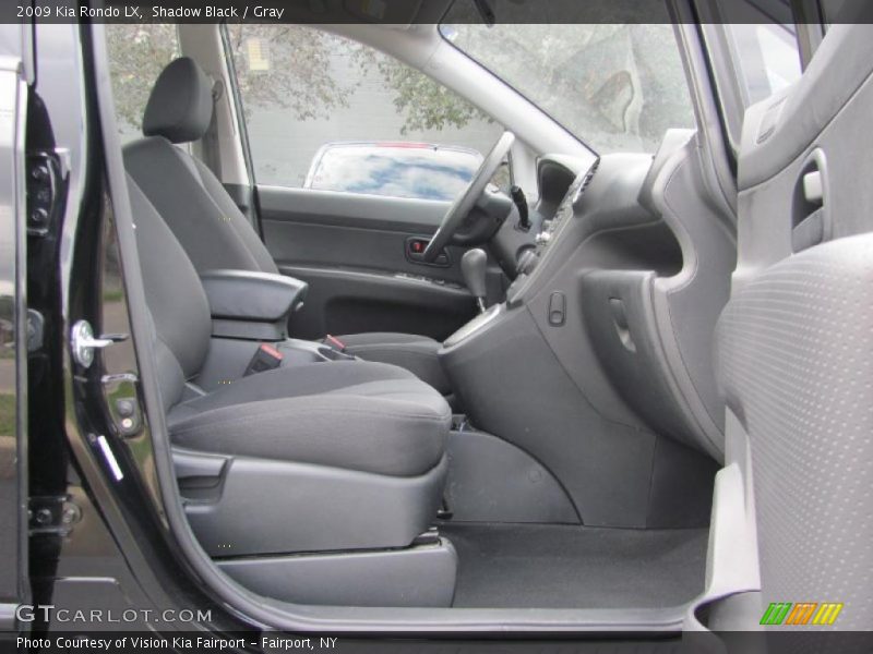 Shadow Black / Gray 2009 Kia Rondo LX