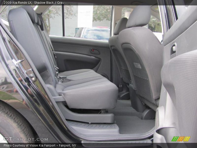 Shadow Black / Gray 2009 Kia Rondo LX