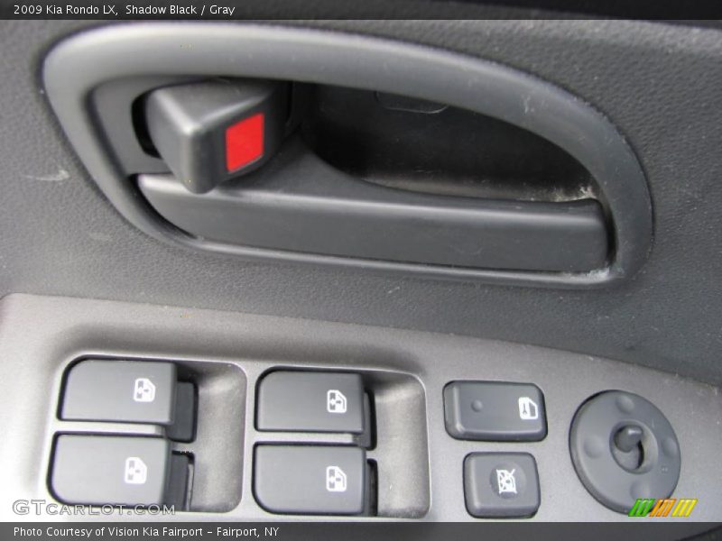 Shadow Black / Gray 2009 Kia Rondo LX