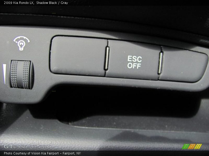 Shadow Black / Gray 2009 Kia Rondo LX