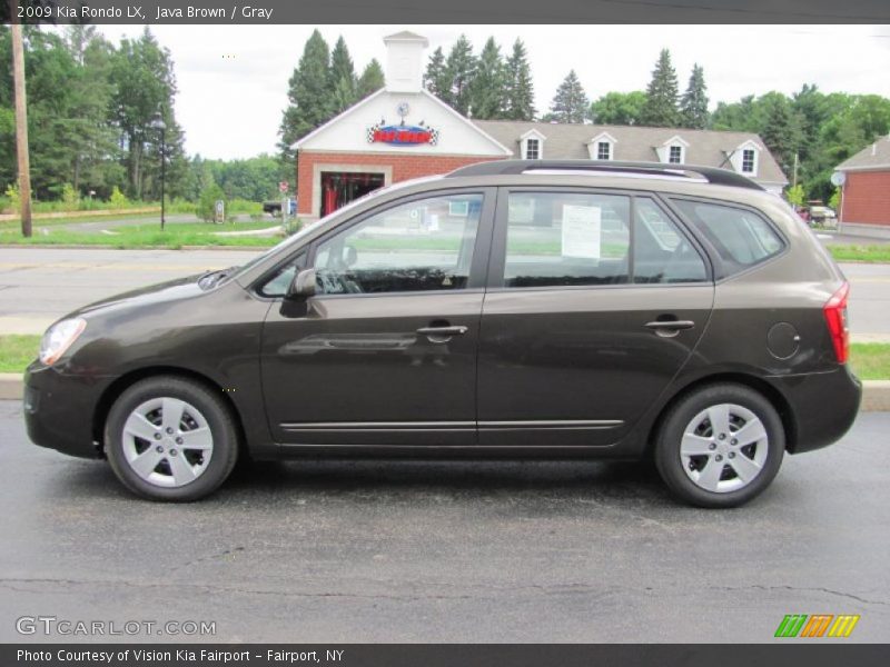 Java Brown / Gray 2009 Kia Rondo LX